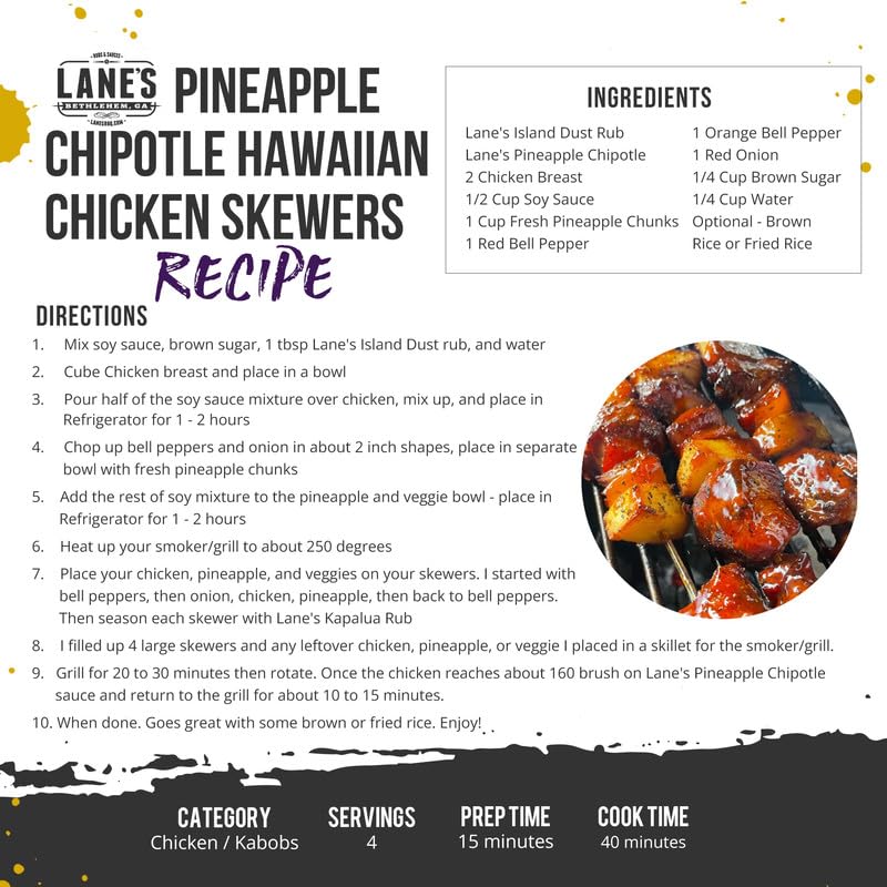Lane's label close-up listing simple ingredients and clean-label benefit