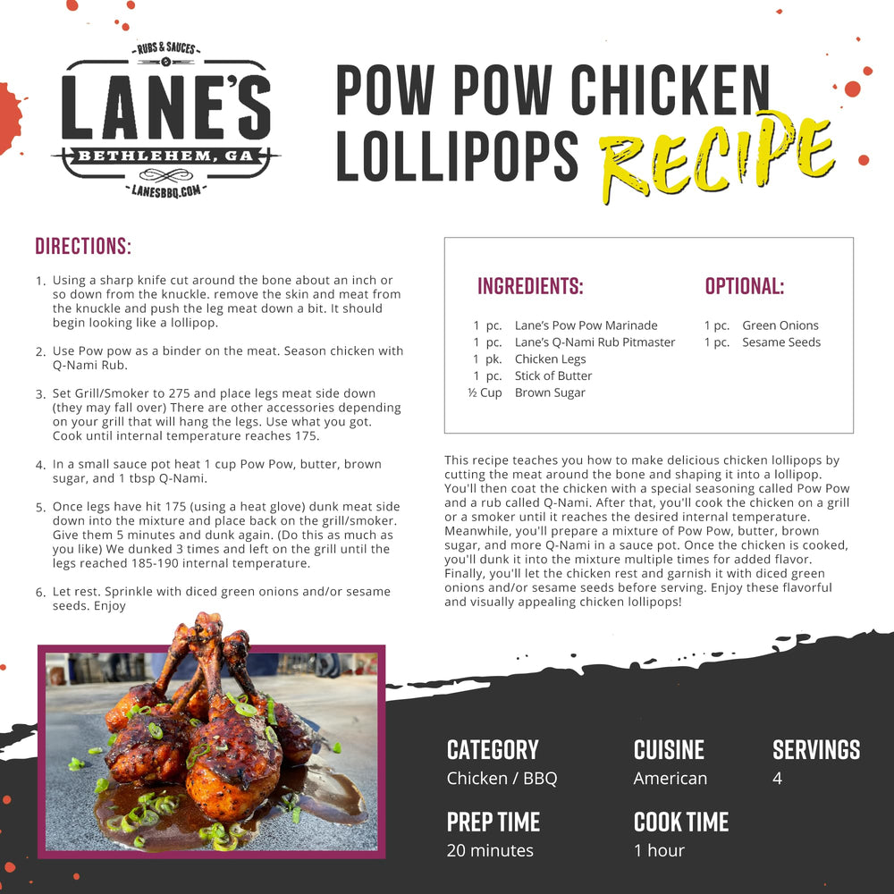 Lane's Q-Nami ingredients displayed including shichimi and ginger for clean flavor