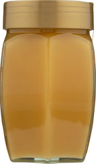 Langnese creamy honey spoon drizzle demonstrating smooth pour for easy serving