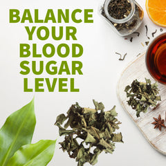 Lanka Flavors brewed Insulin Plant tea in cup demonstrating simple home preparation