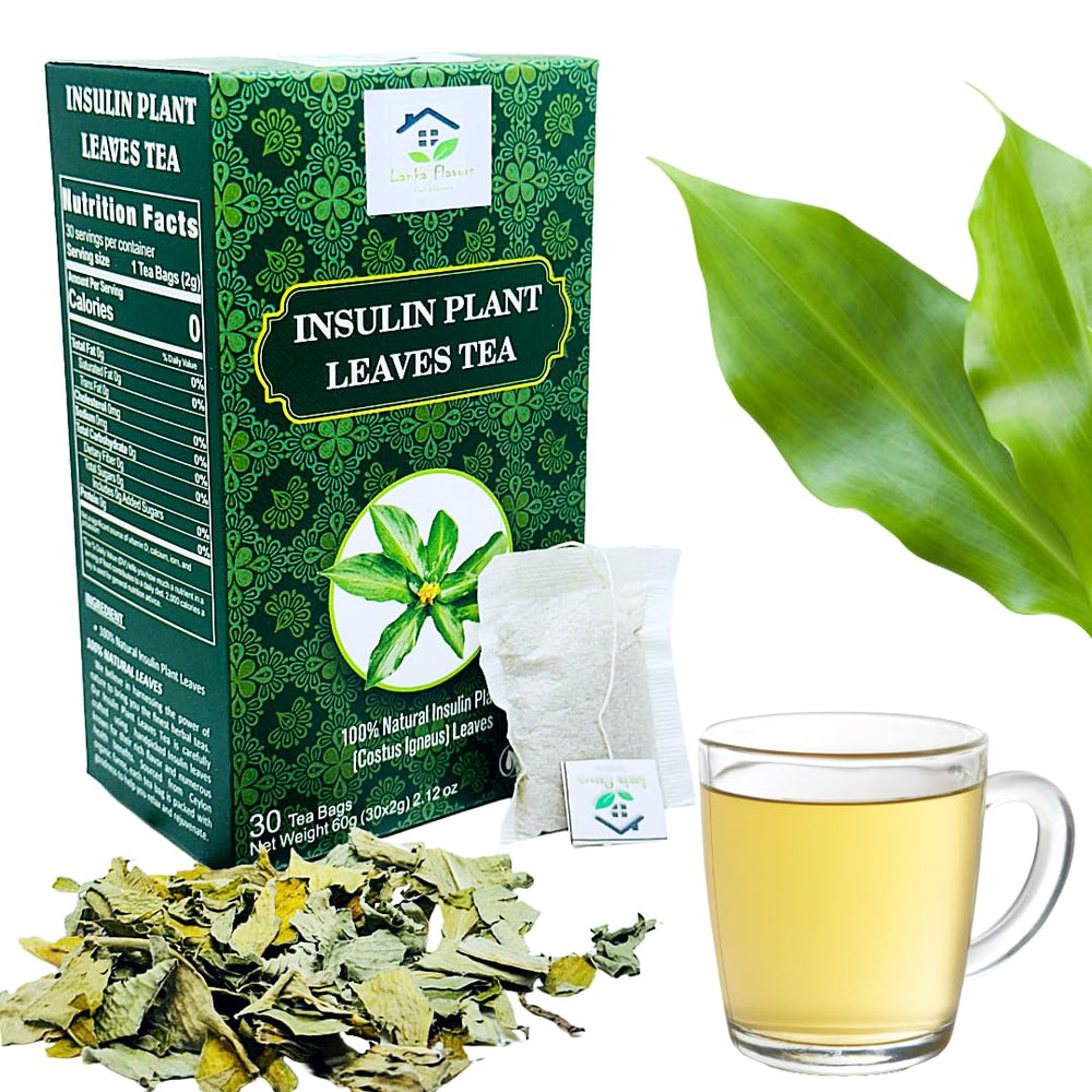 Lanka Flavors front packaging showing 30 tea bags and brand clarity benefit