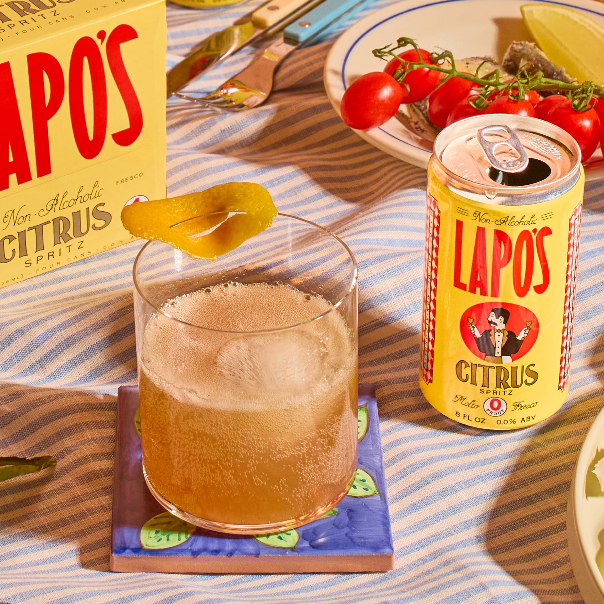 Lapo's boxed four-pack conveying giftable format and convenient storage