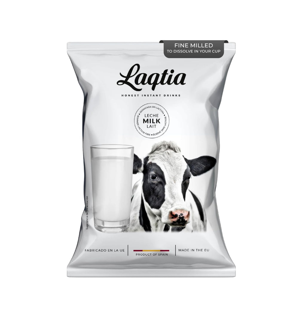 Laqtia front packaging 1lb bag showing label and shelf-stable convenience