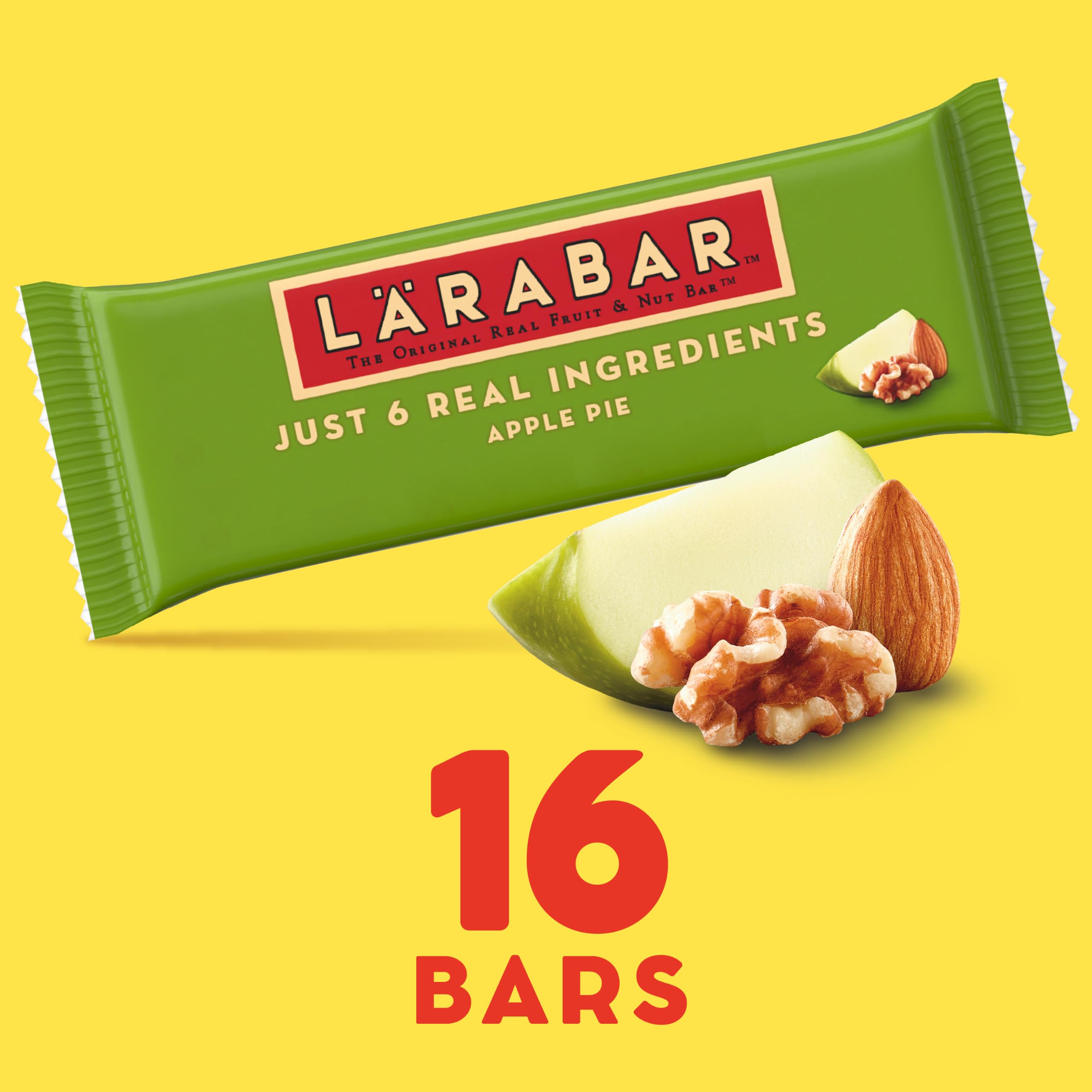 LÄRABAR close-up of bar texture revealing fruit and nut pieces