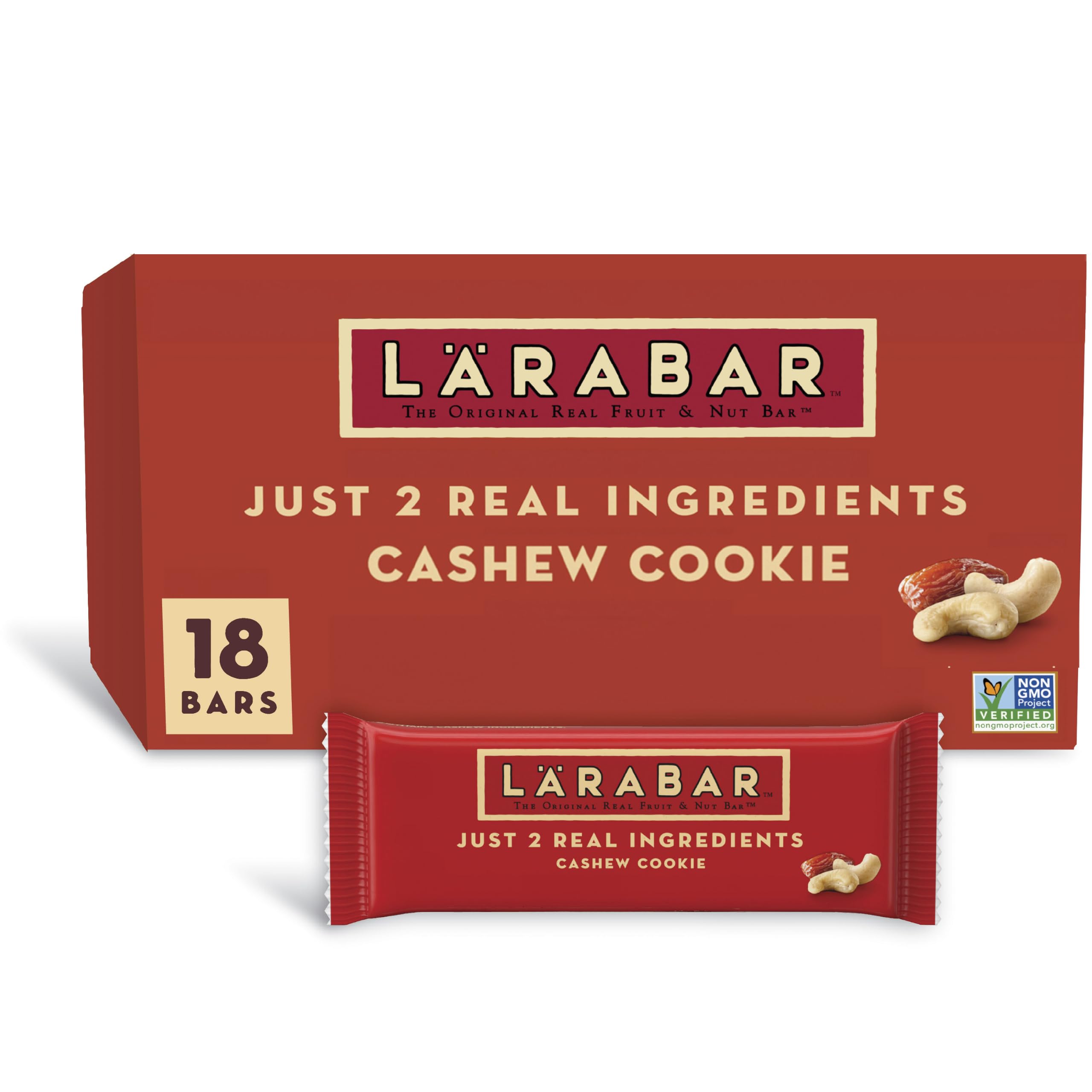 LÄRABAR front packaging showing 18-count box for easy restocking