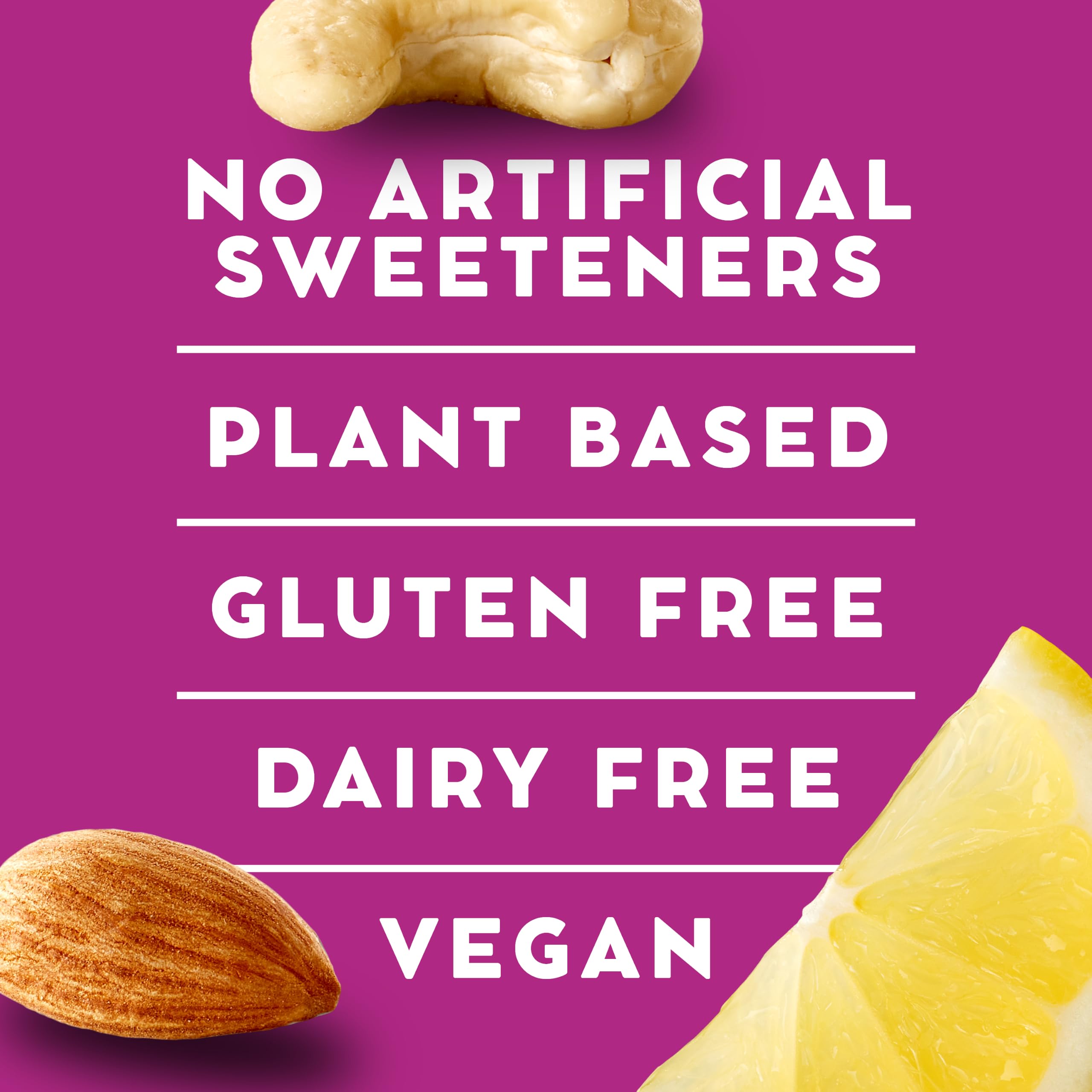 LÄRABAR arrangement of nuts and dates illustrating simple ingredient transparency benefit