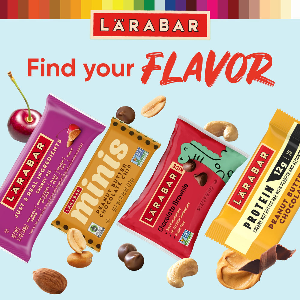 LÄRABAR bar enjoyed by hiker demonstrating travel-friendly energy