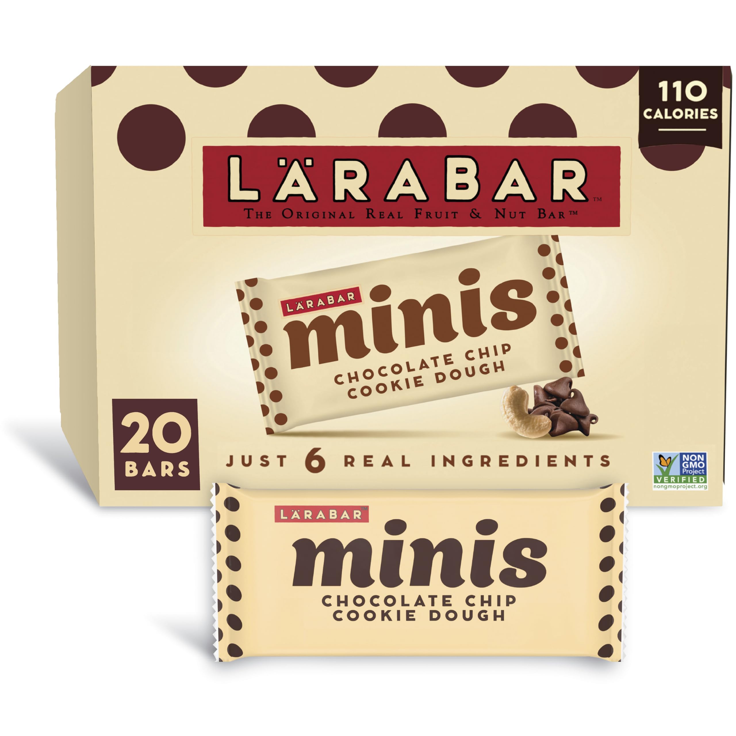 LÄRABAR front box showing 20-count for convenient stocking