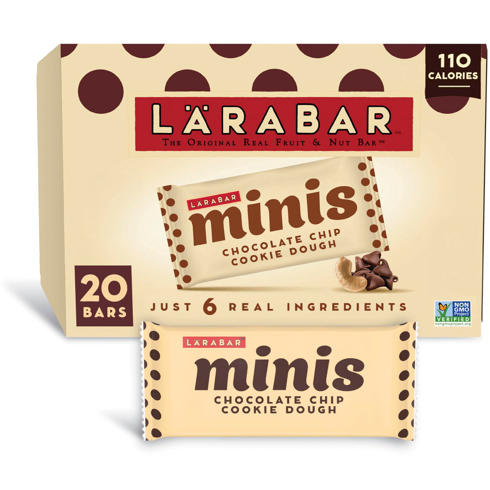 LÄRABAR front box showing 20-count for convenient stocking
