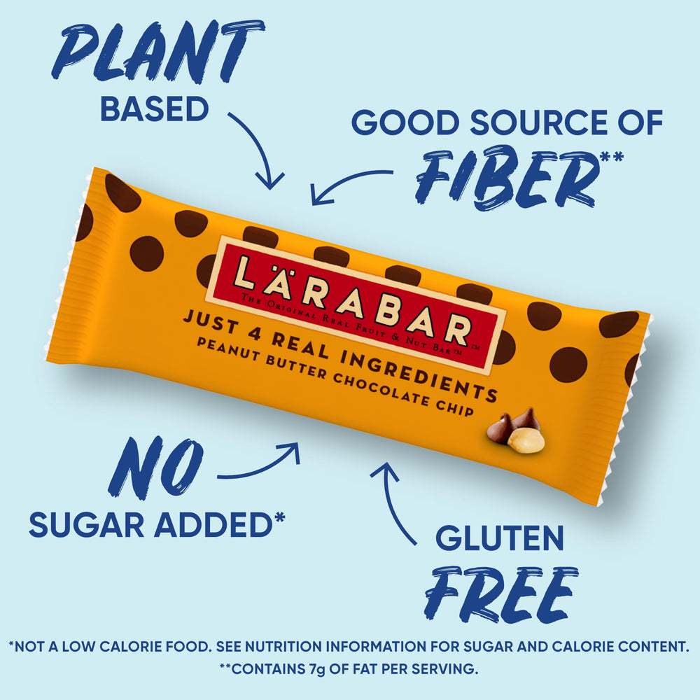 LÄRABAR bar inside backpack illustrating travel-ready convenience and quick energy