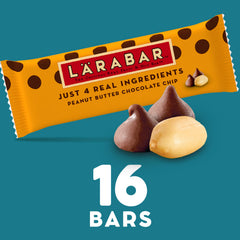 LÄRABAR peanuts dates chocolate chips close-up highlighting real-ingredient transparency and quality