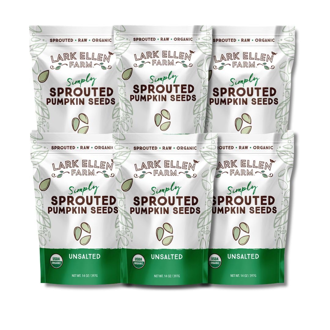 Lark Ellen Farm front packaging showing 14 oz resealable bag and organic badge