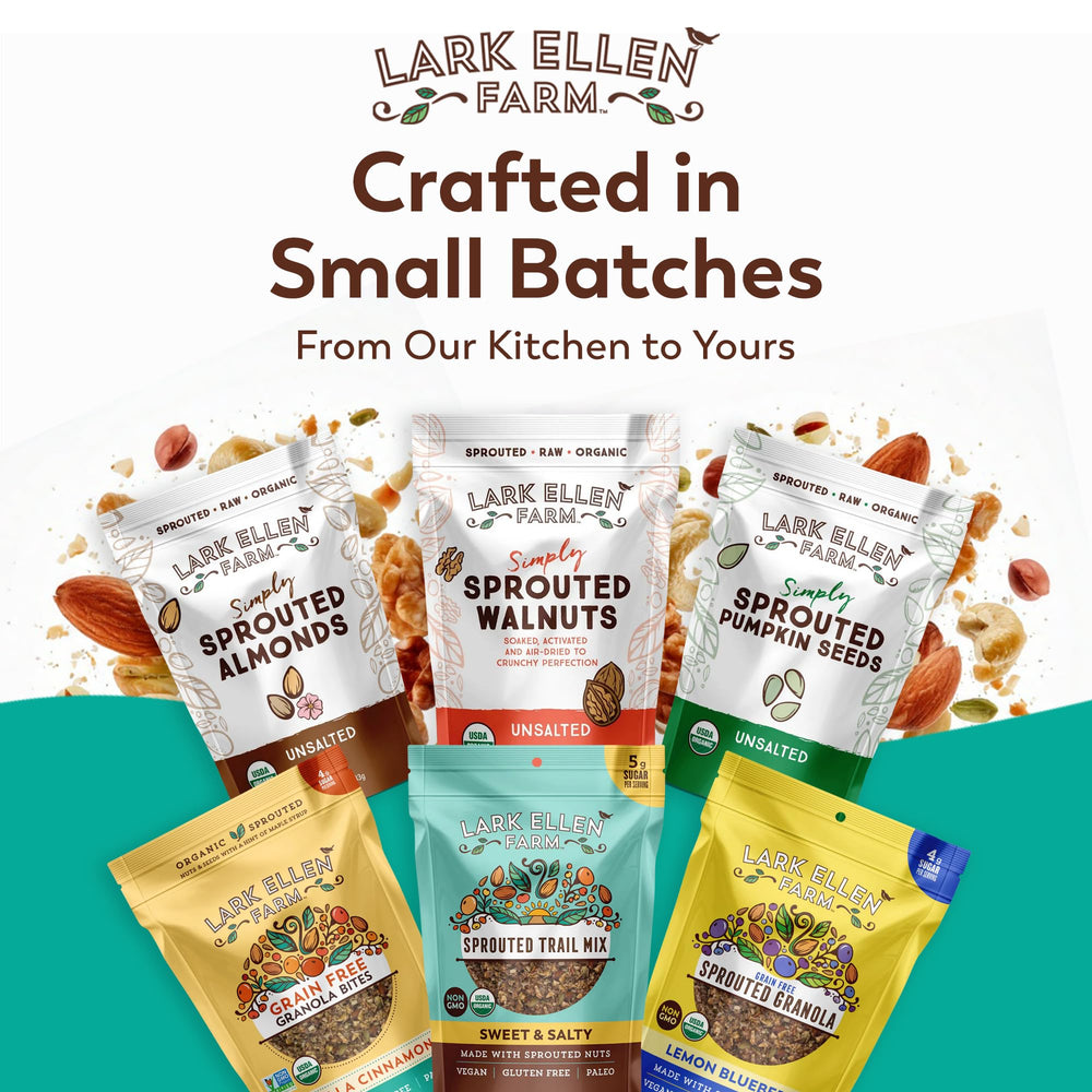 Lark Ellen Farm snack in outdoor setting—energy-ready, clean-label option