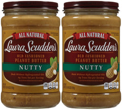 Laura Scudder's front jar view showing label and pantry-ready convenience