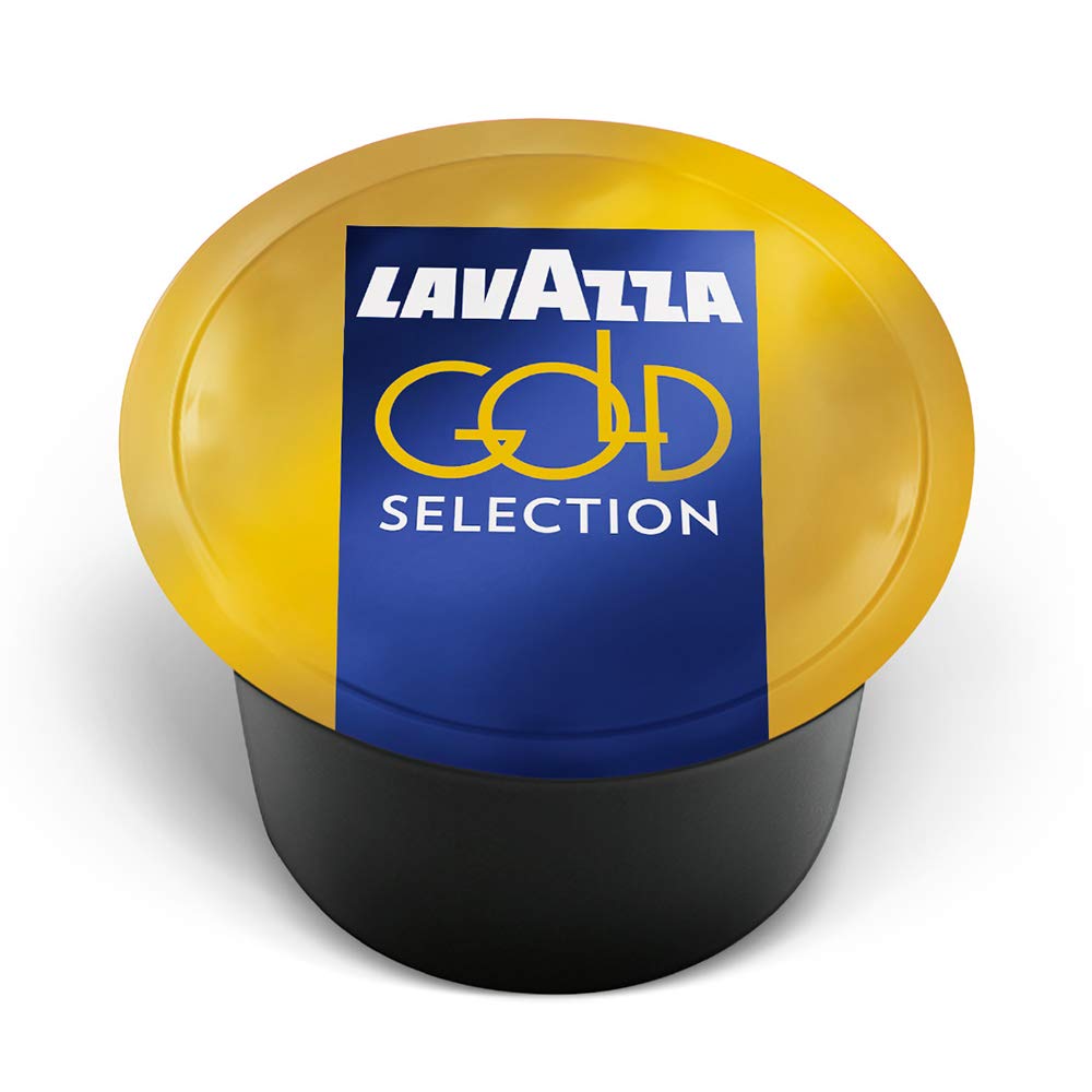 Lavazza Blue capsule close-up texture highlighting precision and freshness