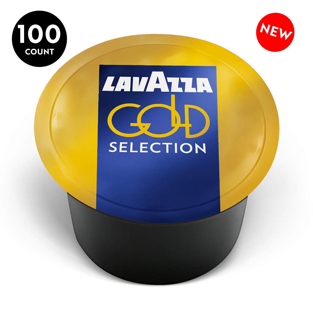 Lavazza Blue espresso shot in cup with crema showing rich aroma