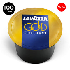 Lavazza Blue espresso shot in cup with crema showing rich aroma