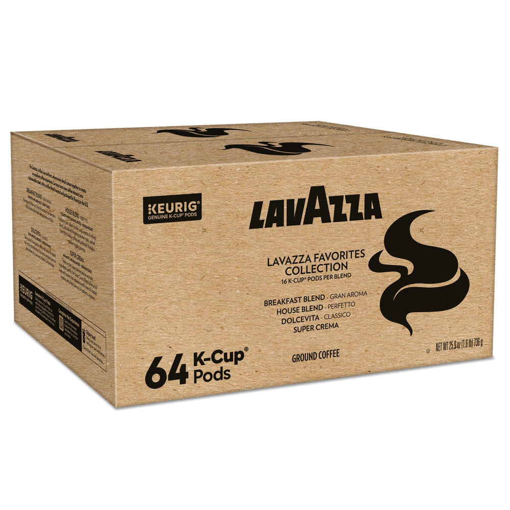 Lavazza Breakfast Blend pod highlighting bright floral citrus flavor