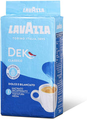 Lavazza front packaging showing 250g bag and easy-serving benefit