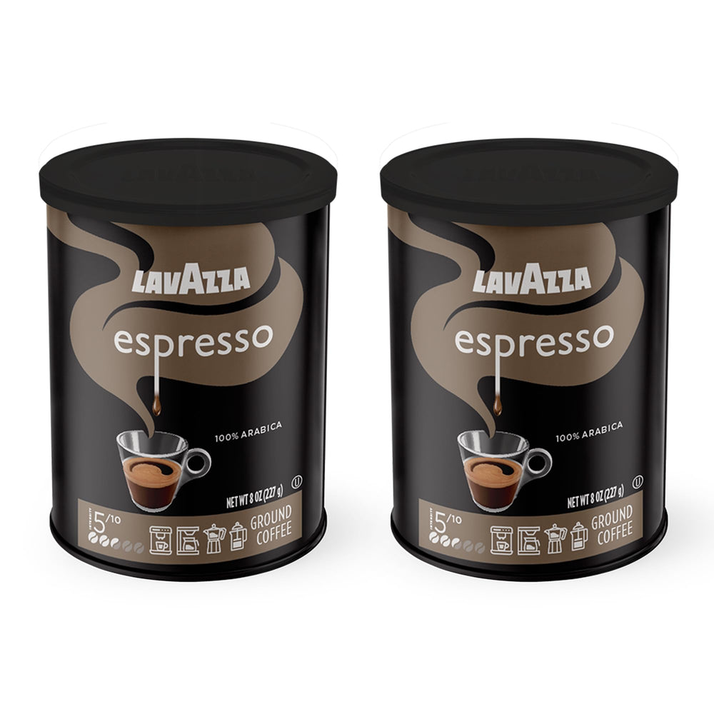Lavazza front packaging showing product name and medium roast benefit