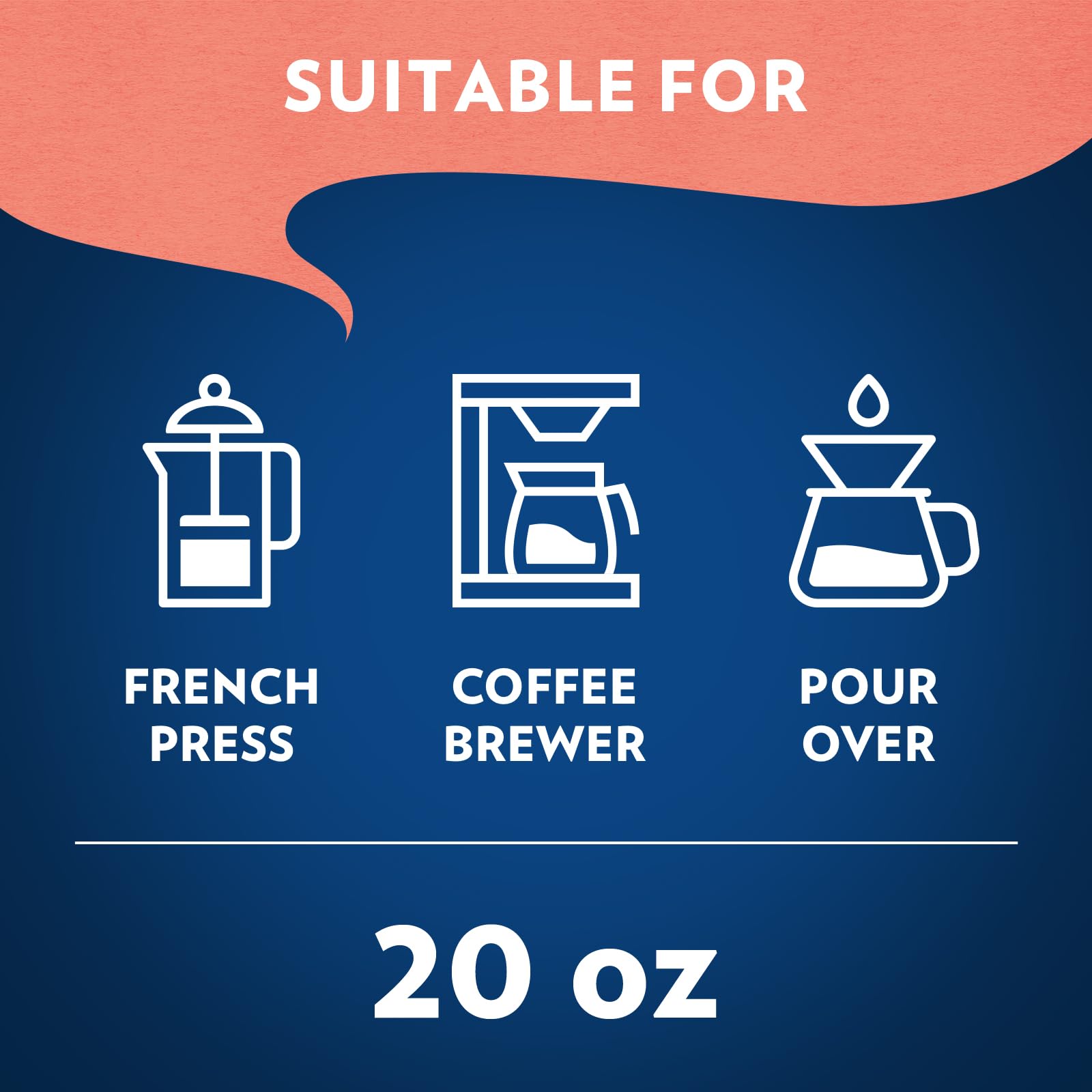 French press brewing Lavazza Classico grounds illustrating full-bodied immersion extraction benefit