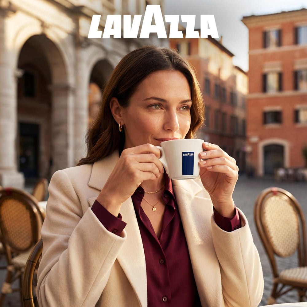 Lavazza Classico box styled as a holiday gift demonstrating attractive presentation for gifting