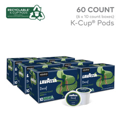 Lavazza roasted Arabica beans close-up, highlighting rich aroma and body