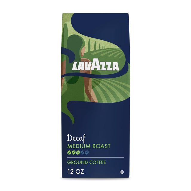 Lavazza Decaf Ground Coffee 12 oz Bag