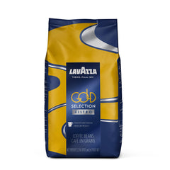 Lavazza Gold Selection front packaging showing brand and weight and shelf appeal