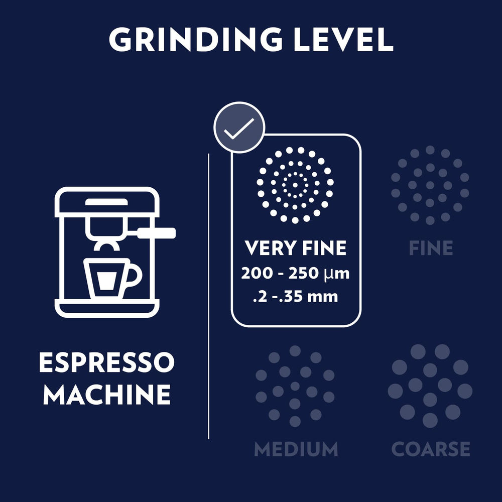 Close-up Lavazza Gran Riserva whole beans highlighting fresh roast aroma