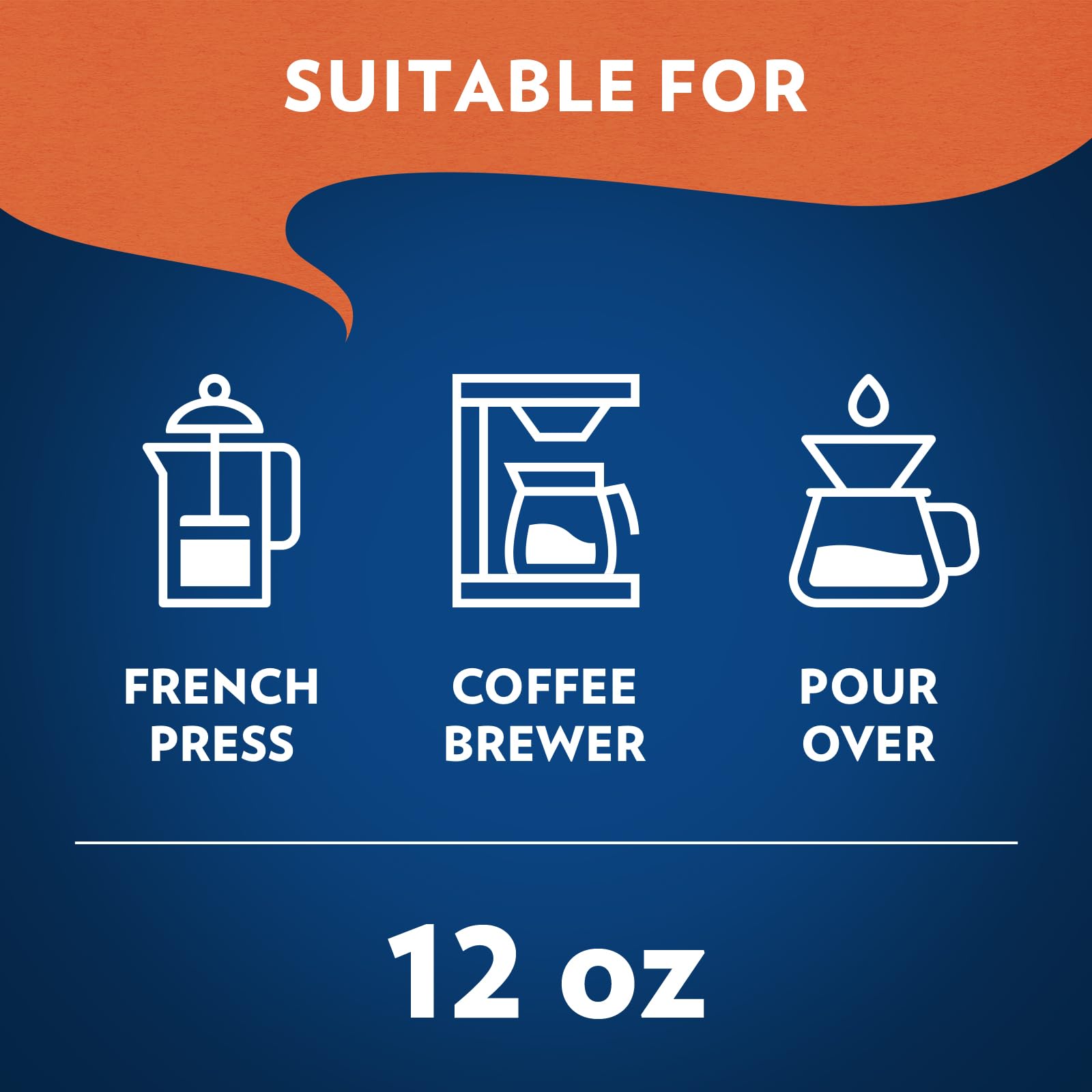 Lavazza 12oz bag next to common objects for size comparison benefit