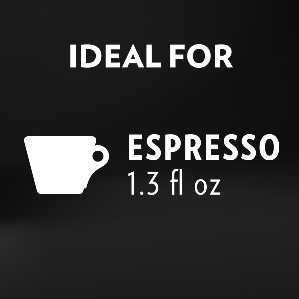 Lavazza capsule beside a coin for scale to show compact single-serve convenience
