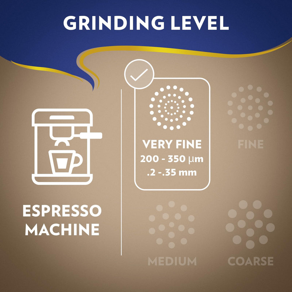 Lavazza espresso shot with crema showcasing rich crema and smooth body