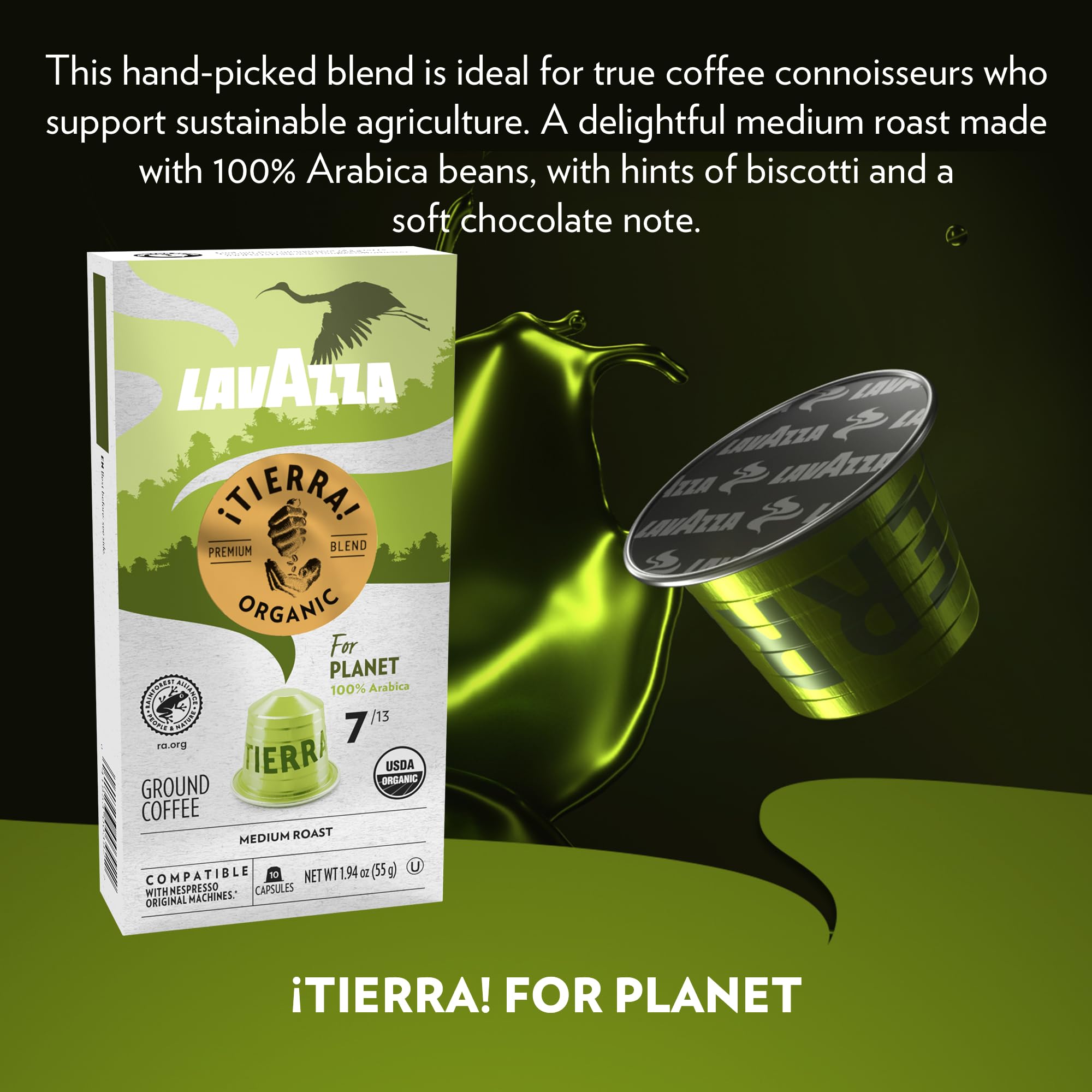 Lavazza espresso shot in cup showcasing crema and balanced flavor benefit