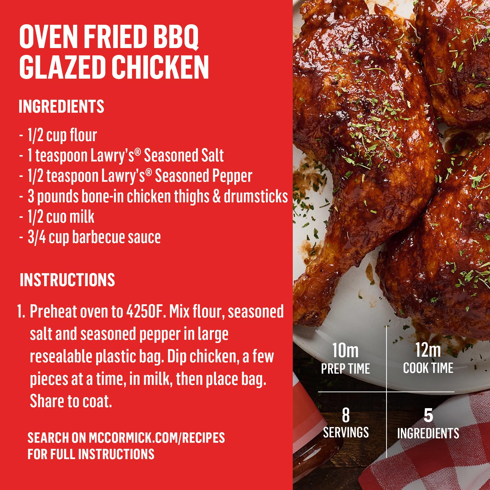 Lawry's next to common kitchen items showing 36.5 oz scale and value