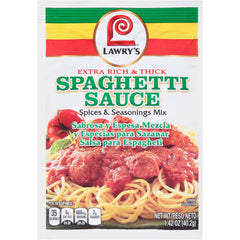Lawry's close-up of seasoning mix texture highlighting herbs and cheese