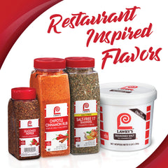 Lawry's close-up of seasoned-pepper texture highlighting colorful pepper bits