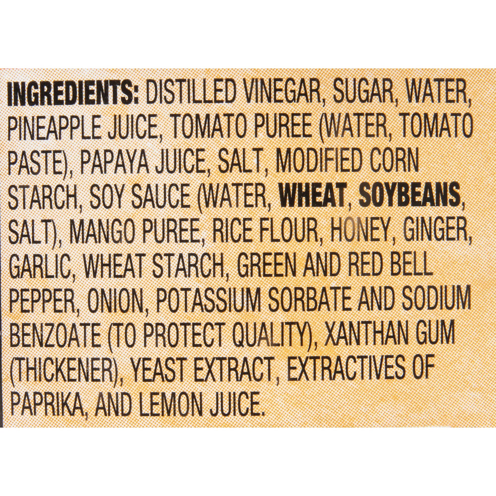 Lawry's used as dressing on a tropical slaw showing balanced flavor