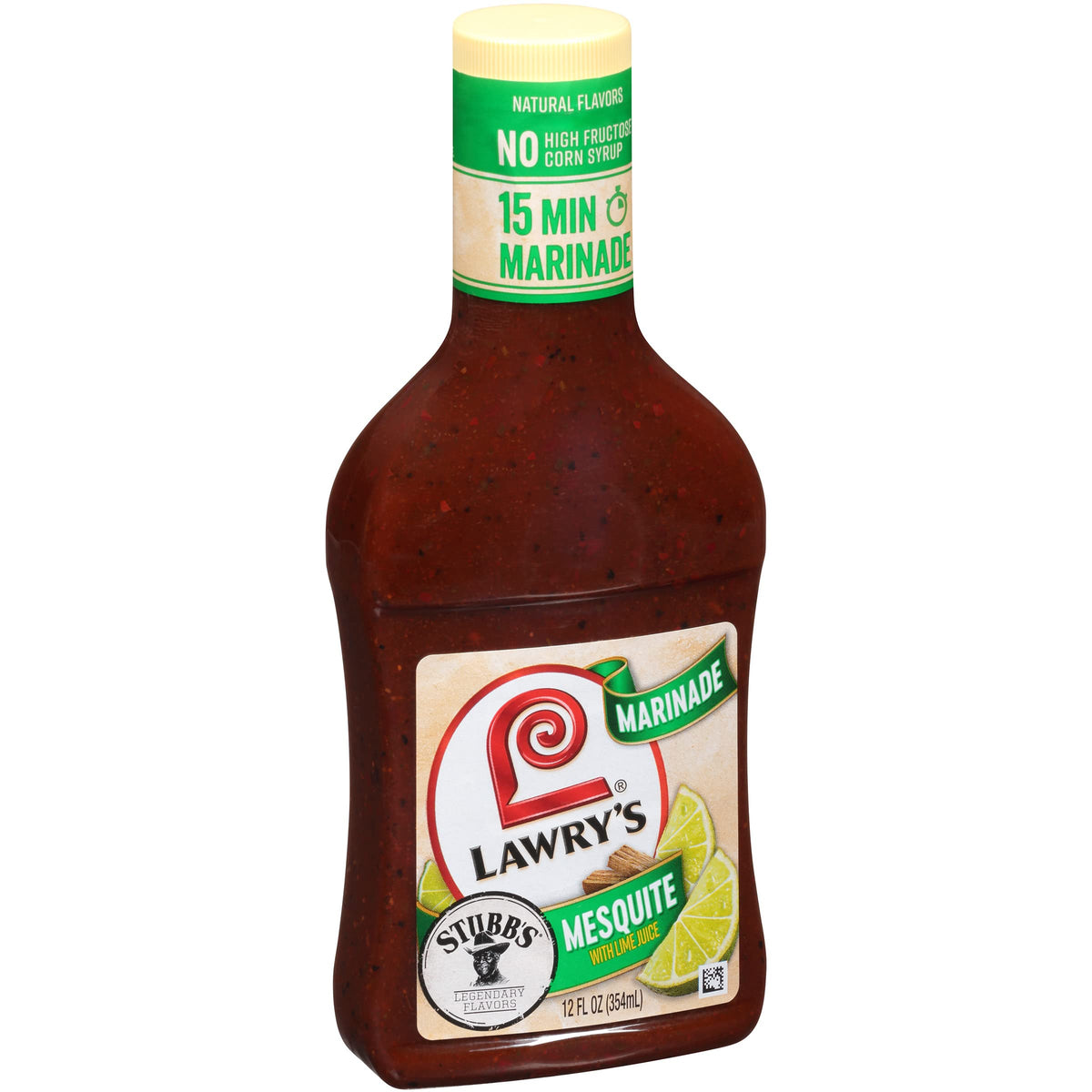 Lawry's front bottle view showing label and pour spout for easy use