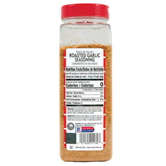 Lawry's roasted garlic blend close-up showing texture and visible herbs for flavor preview