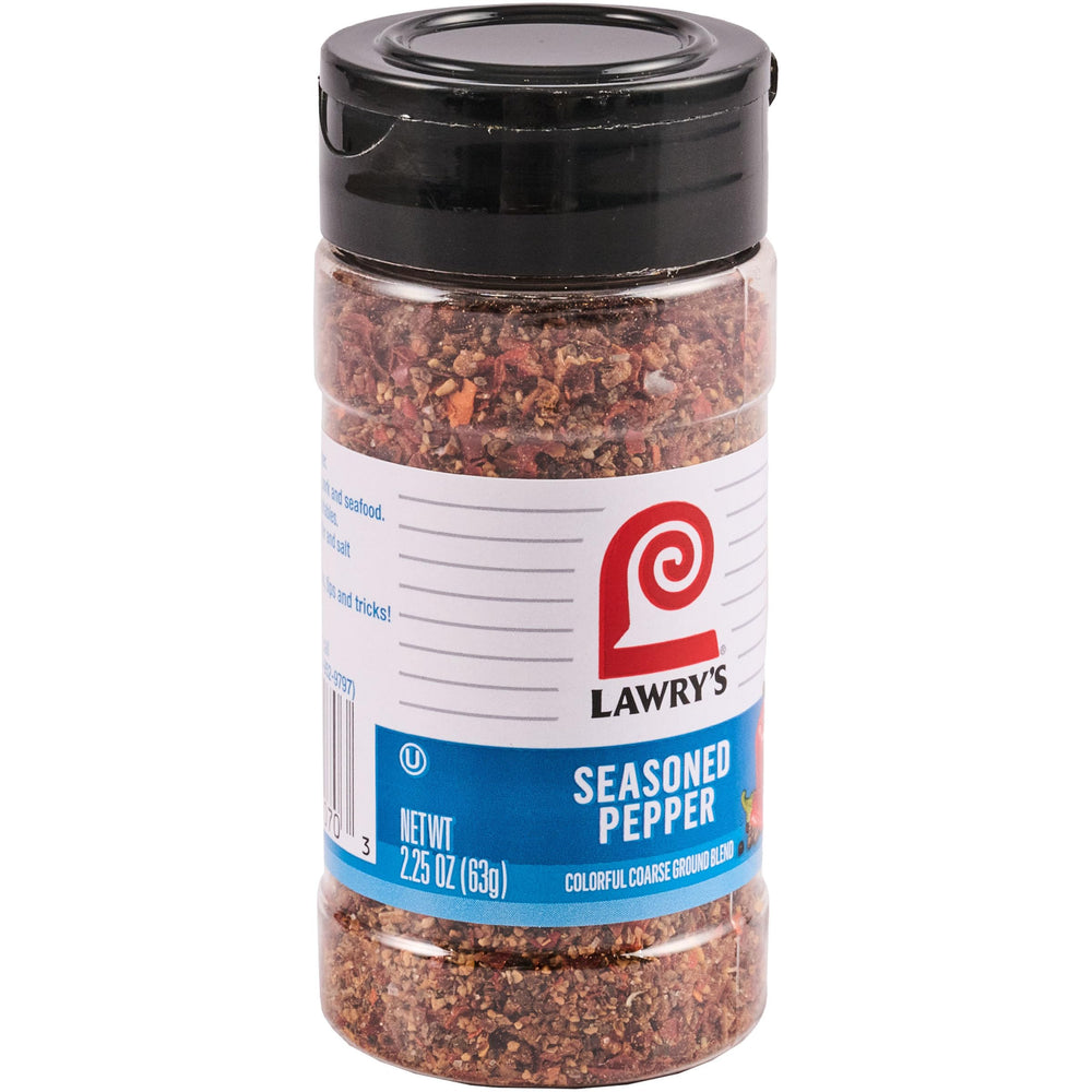 Lawry's front packaging showing jar and label for quick identification and convenience