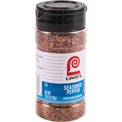 Lawry's front packaging showing jar and label for quick identification and convenience
