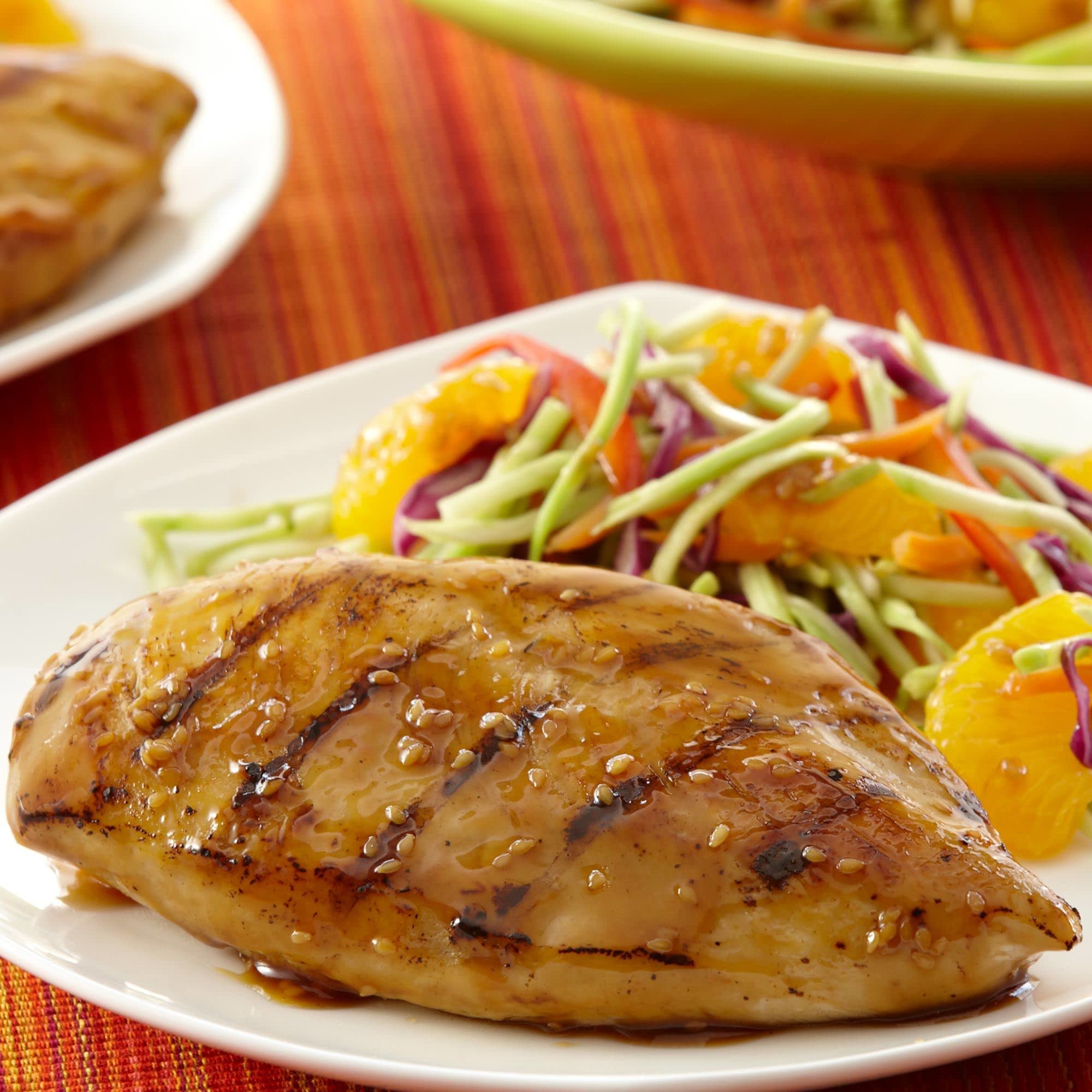Lawry's marinade poured into a bowl ready for marinating and quick meals
