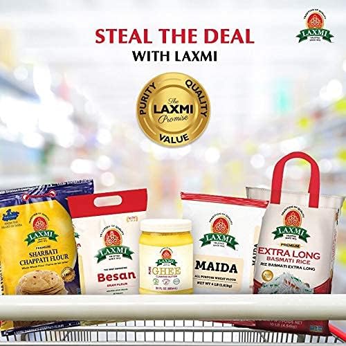 Laxmi Brand label and nutrition panel showing ingredient transparency benefit