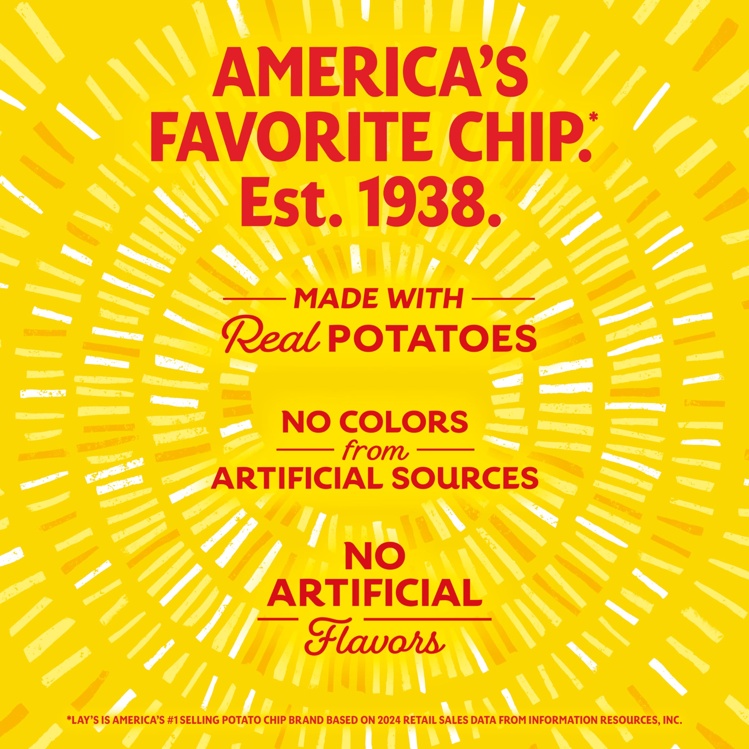 Lay's kettle-cooked close-up showing crunchy texture and bold seasoning benefit