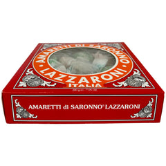 Lazzaroni close-up of crunchy amaretti texture highlighting sugar-crystal crunch