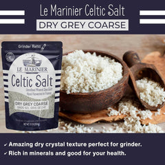 Le Marinier sprinkled on steak adding crunchy finish and flavor benefit