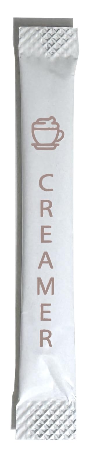 Le Must front packaging showing 40 single-serve creamer sticks and clear labeling, convenient storage