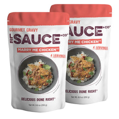 Le Sauce & CO close-up of sauce texture highlighting creamy Parmesan richness