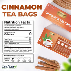 LeafLea paper tea bag close-up, plastic-free brewing and clean cup